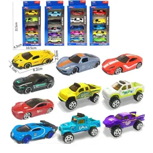 1:64 Super King Alloy Cars | 5 Pcs