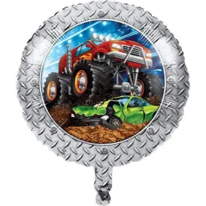 18" Monster Truck Rally Mylar Balloon #426