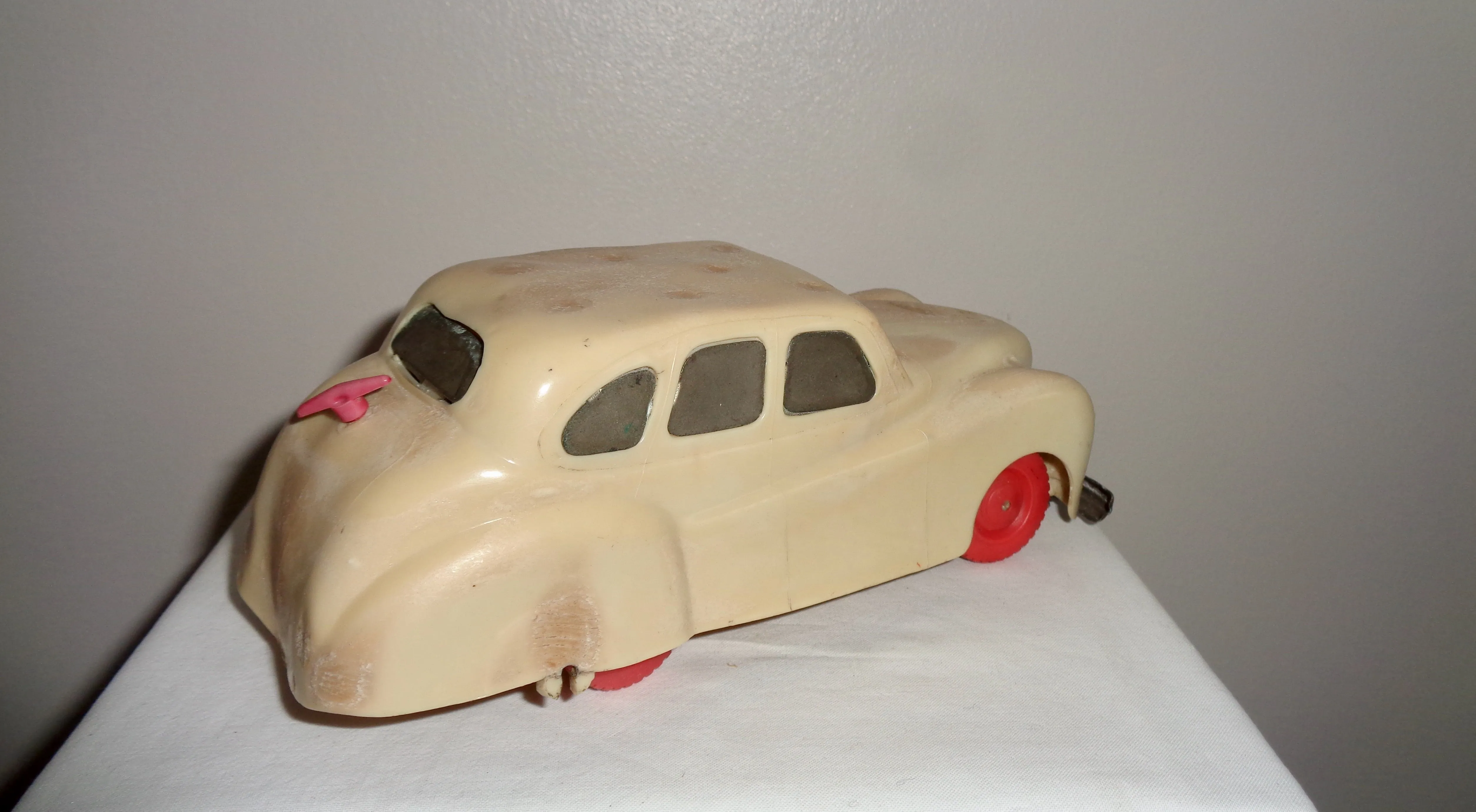 1950s Ever Ready Toy Electric Car Austin A70 Made of Early Plastic