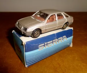 1980s Corgi Toys Ford Sierra 2.3 Ghia In Its Original Box