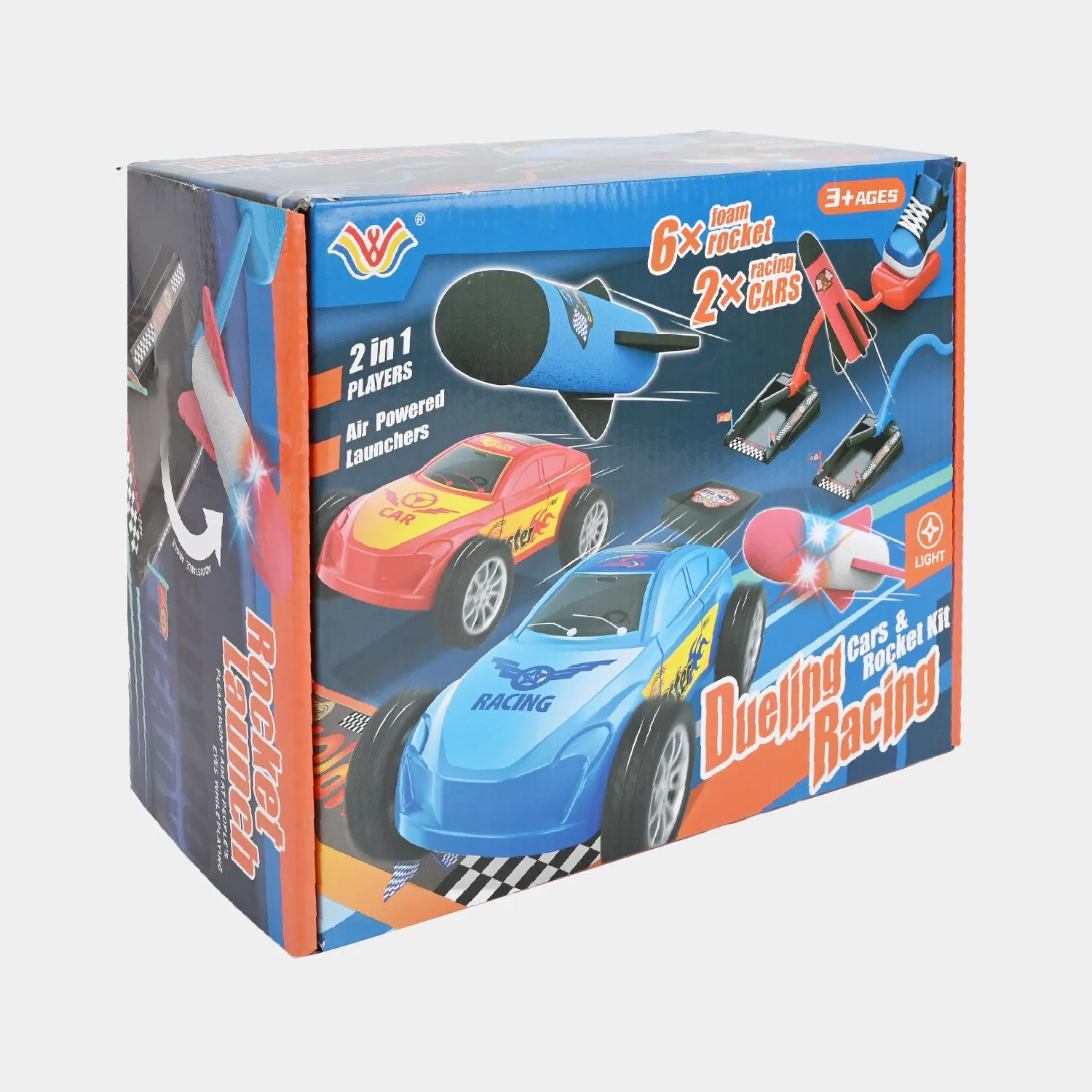 2 in 1 Rocket & Racing Car Launch Toys