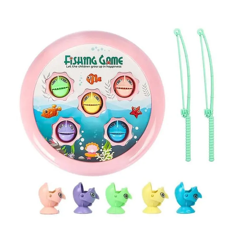 2in1 Hamster and Fishing Catch Game - Y22