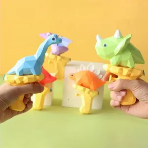 5 Pack Dinosaur Water Squirt Gun