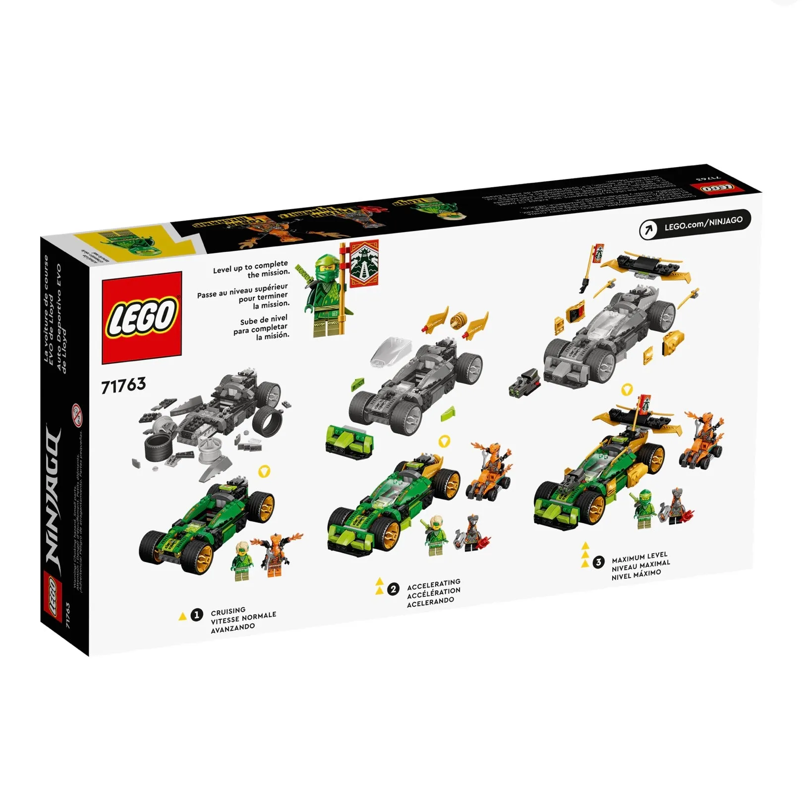 71763 Ninjago Lloyd’s Race Car EVO