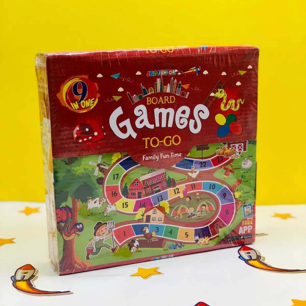 9 In 1 Family Fun Board Game