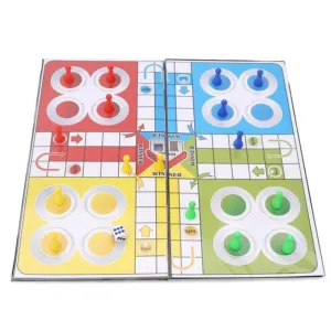 Annie 2 in 1 Chess & Ludo Big Board Game