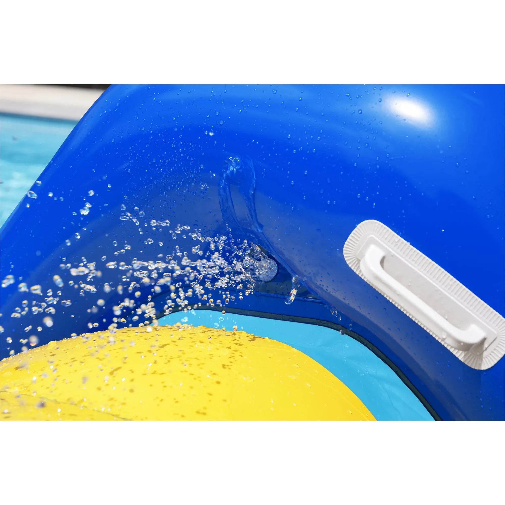 Bestway H2OGO! Giant Inflatable Outdoor Pool Water Slide with Built-In Sprinkler