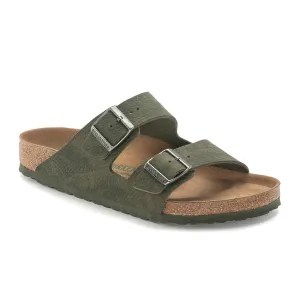 Birkenstock Arizona Vegan Slide Sandal (Men) - Desert Dust Thyme Birkibuc