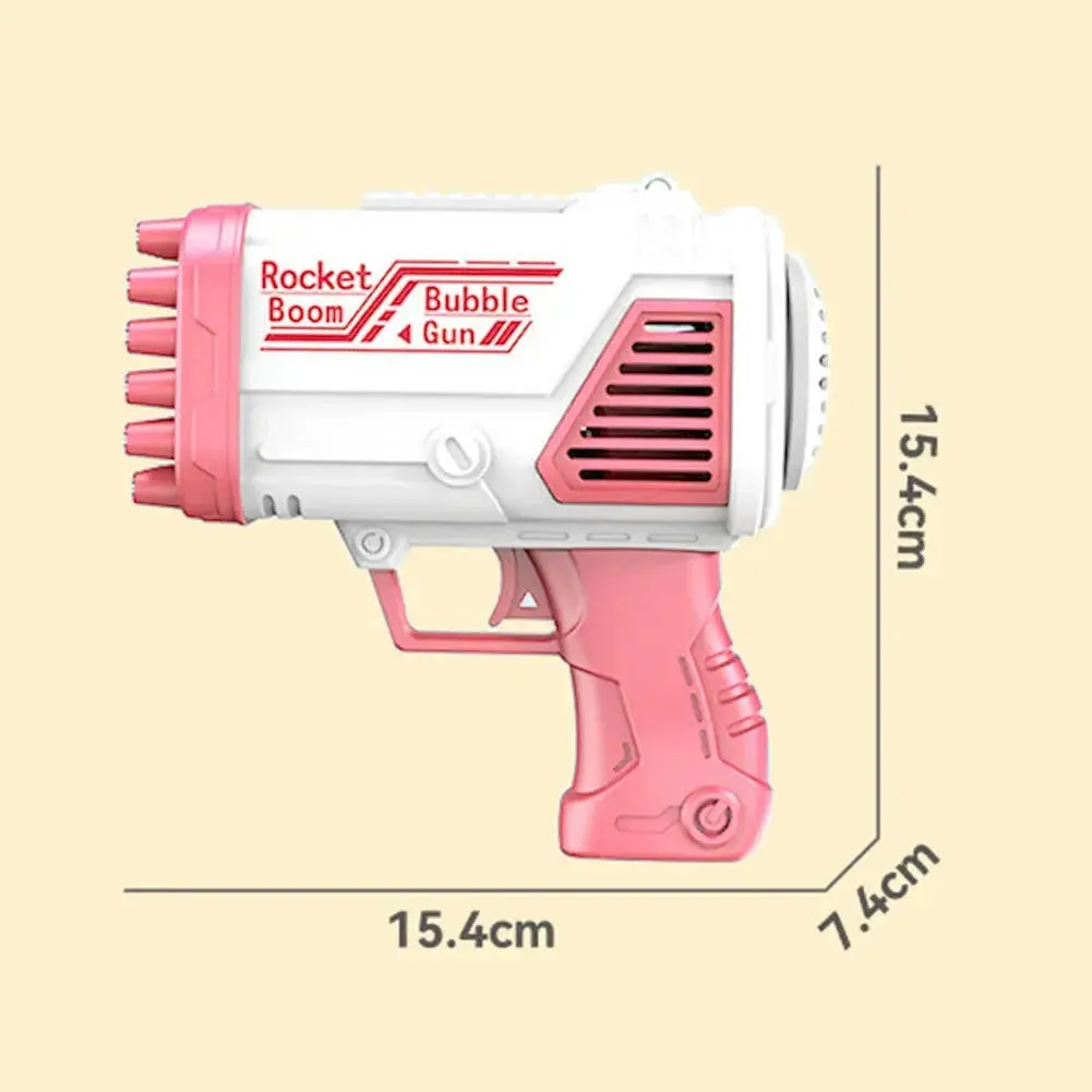 Bubble Machine Gun 32Holes Blaster For Kids