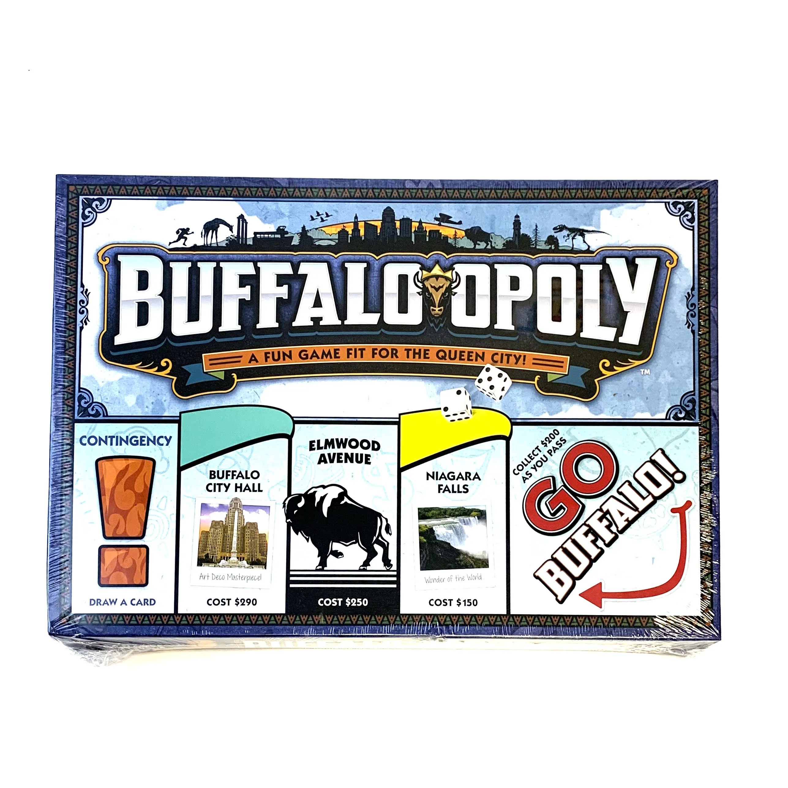 Buffalo-Opoly Board Game