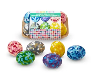 Confetti Egg Crayons