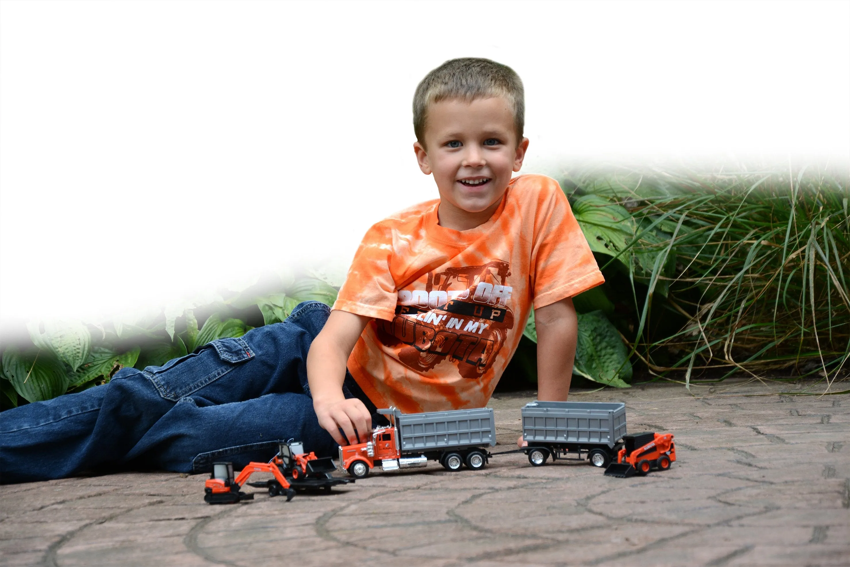 Construction Equipment & Dump Truck Playset