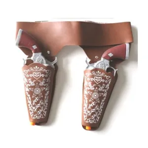 Cowgirl Gun Set - Brown