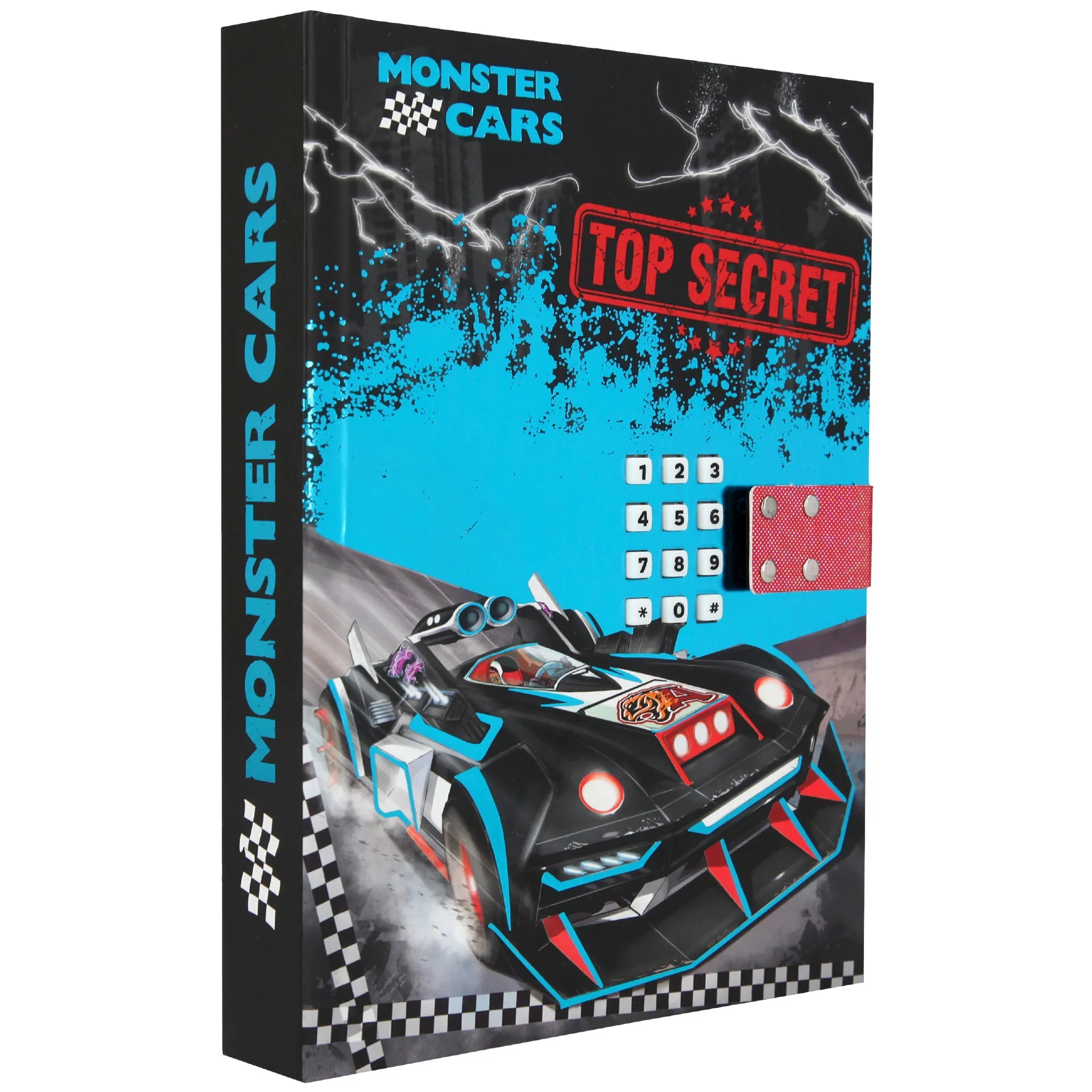 Depesche Monster Cars Diary with Code and Sound