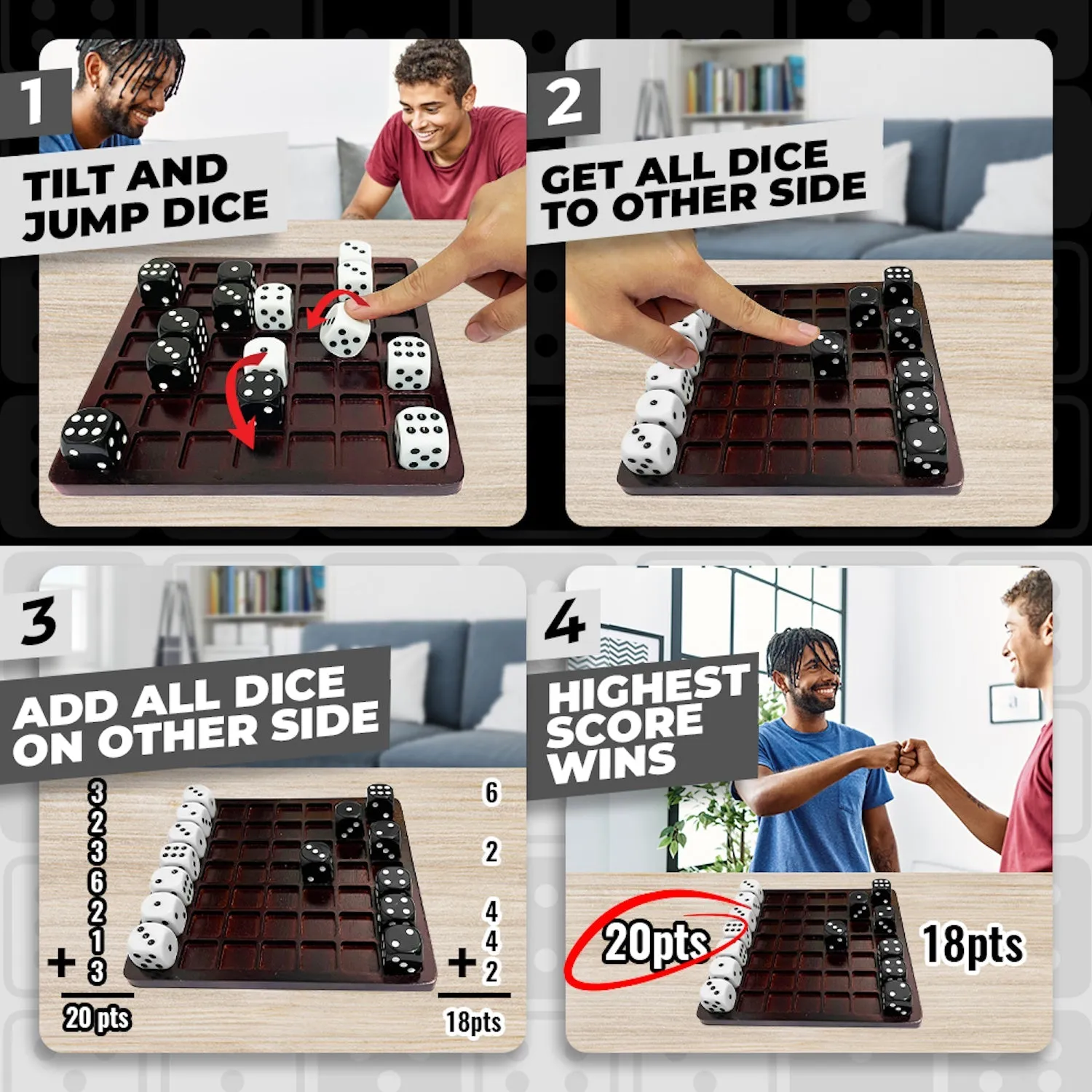 Dittle - Dice Battle Coffee Table Game