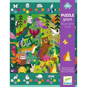 Djeco Observation Forest Giant Puzzle 54pc