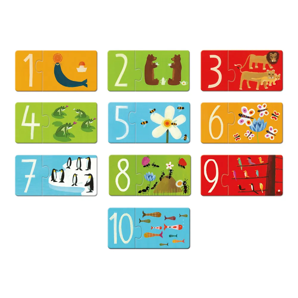 Duo Numbers Puzzle | 20pc