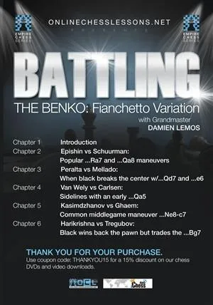 Empire Chess Vol. 9: Battling the Benko: The Fianchetto Variation - GM Lemos