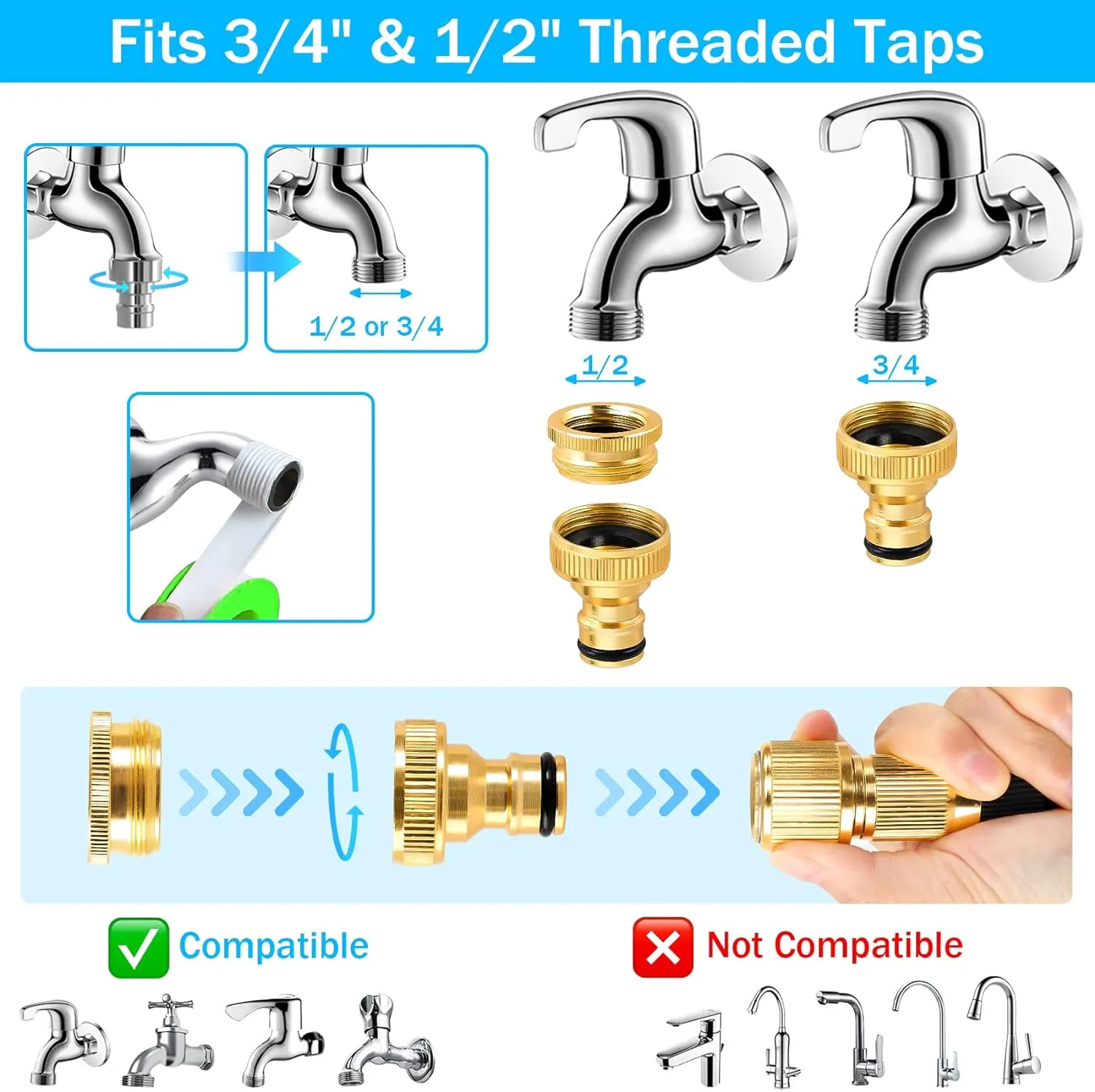 Expandable Garden Hose Pipe 7.5M