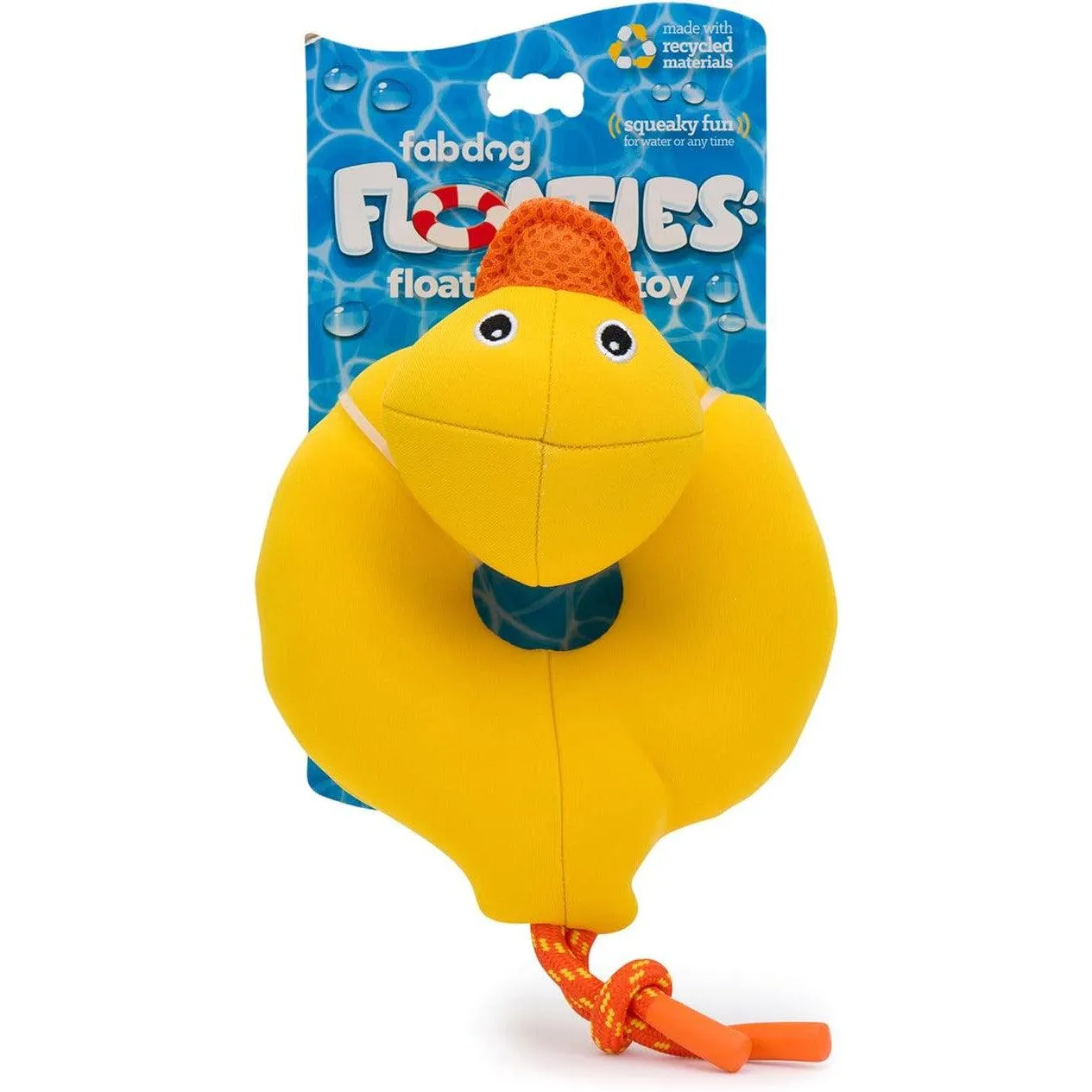 Fabdog | Duck Floatie - Dog Toy