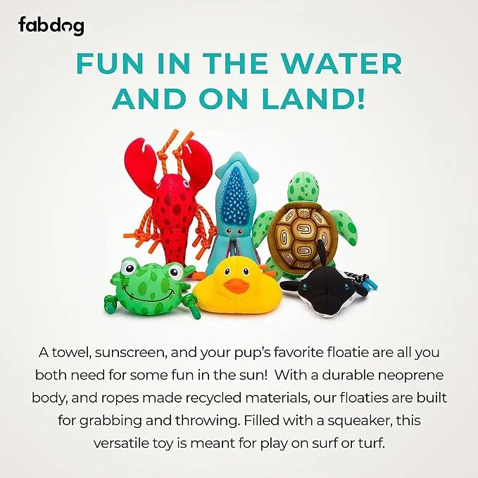 Fabdog | Duck Floatie - Dog Toy