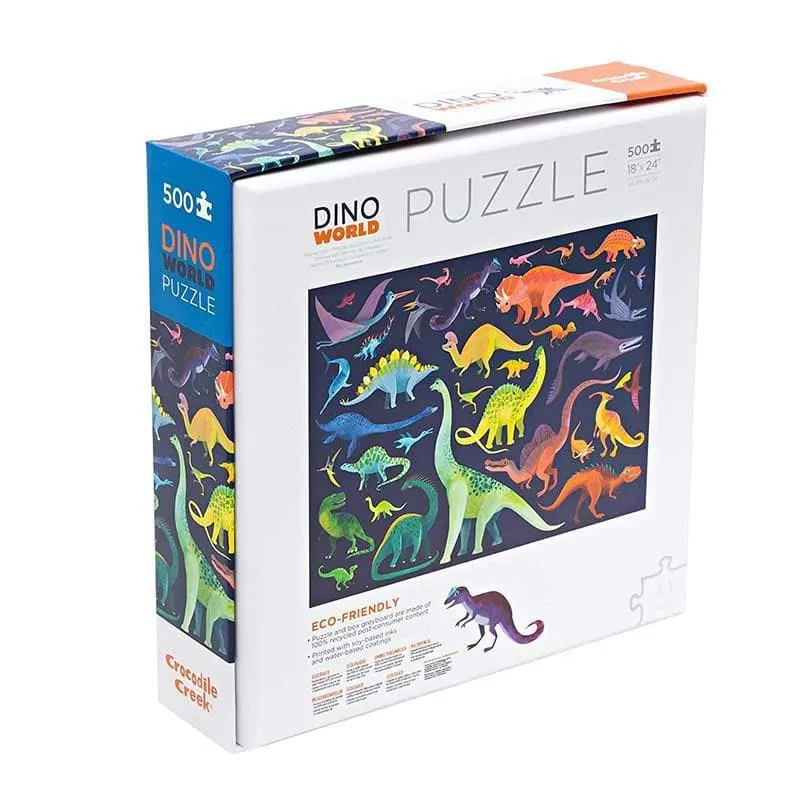 Family Puzzle 500pc - Dino World