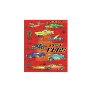 Fast Cars Sticker Book