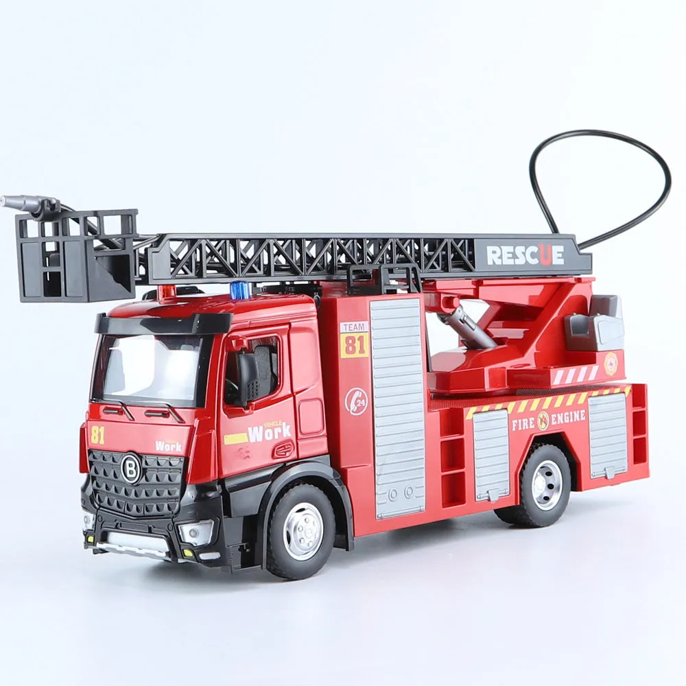 Fire Engine Truck Fire Truck Toy Metal Cab