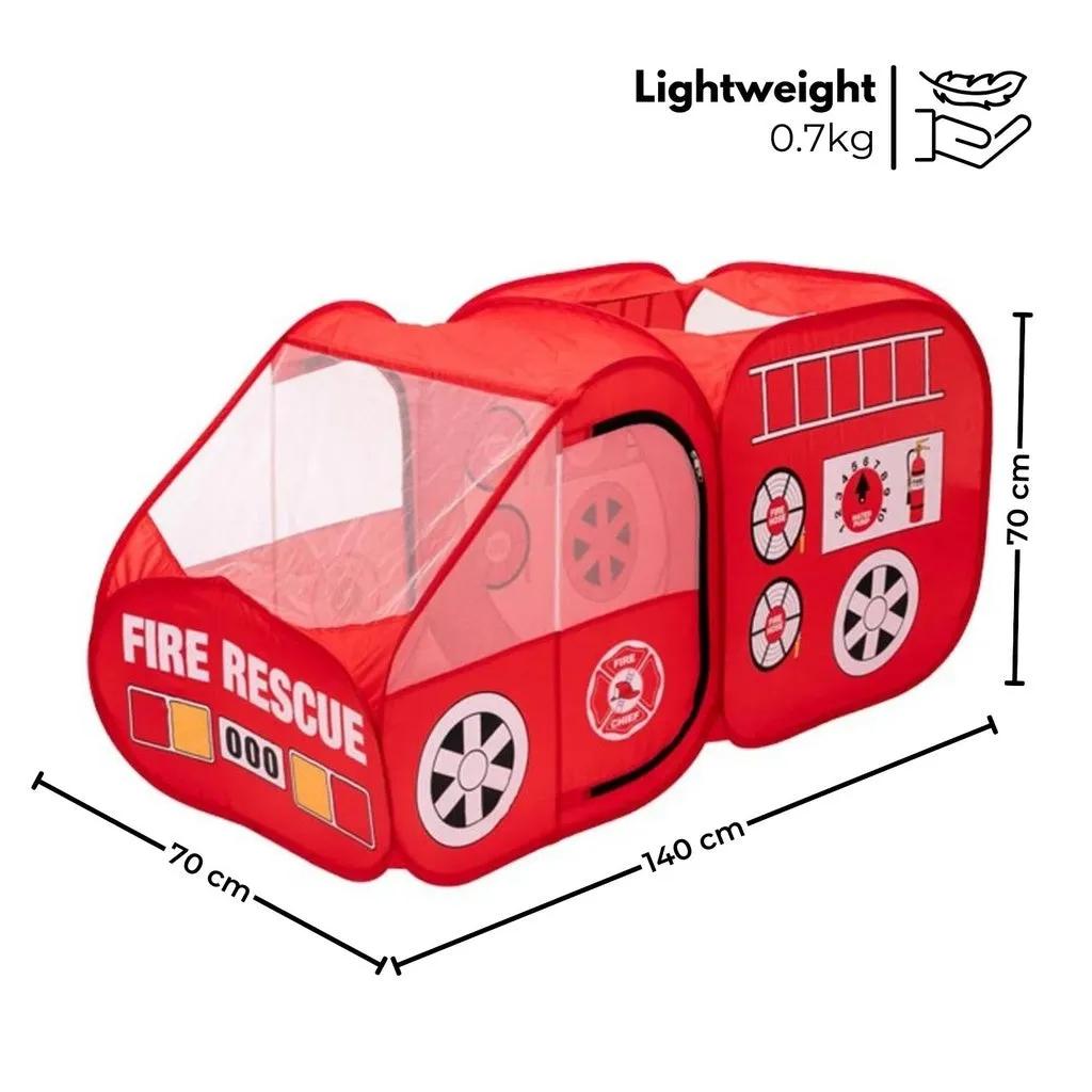 Foldable Kids Fire Truck Tent, Spacious & Durable – Gominimo