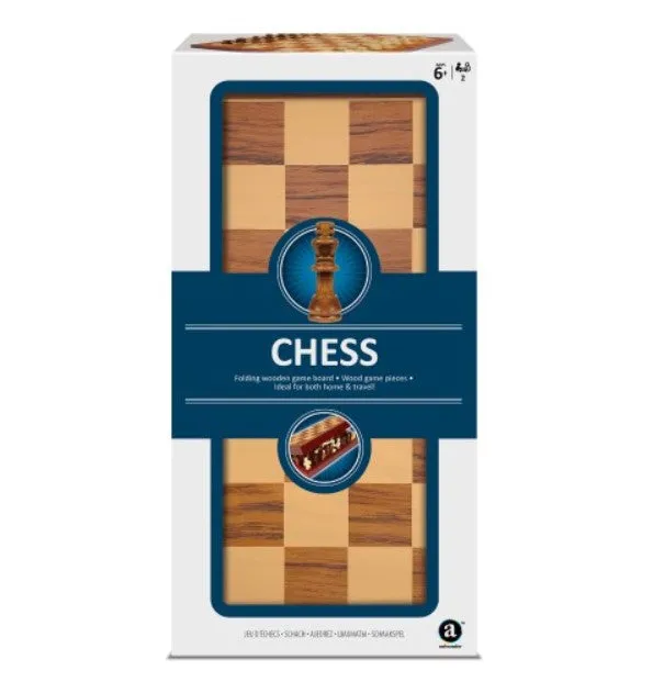 Folding Wooden Chess Set