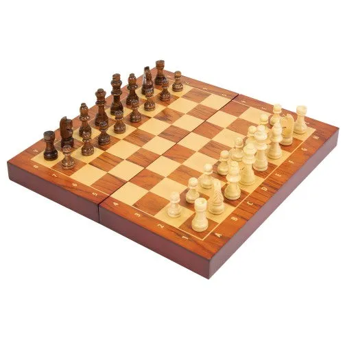 Folding Wooden Chess Set