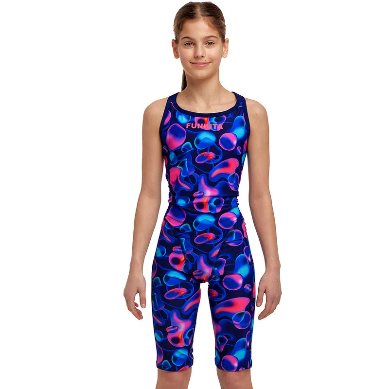 Funkita - Liquid Lights - Girls Fast Legs One Piece