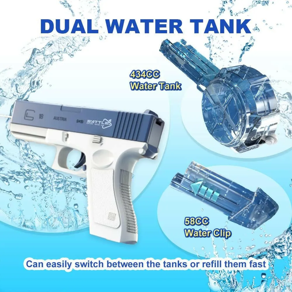 Glock Automatic Rechargeable Dual Tank Water Gun