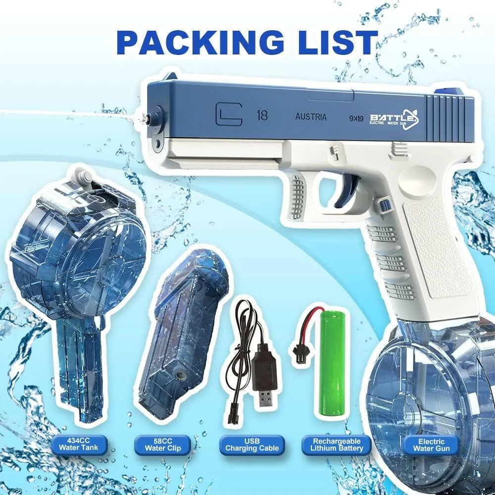 Glock Automatic Rechargeable Dual Tank Water Gun