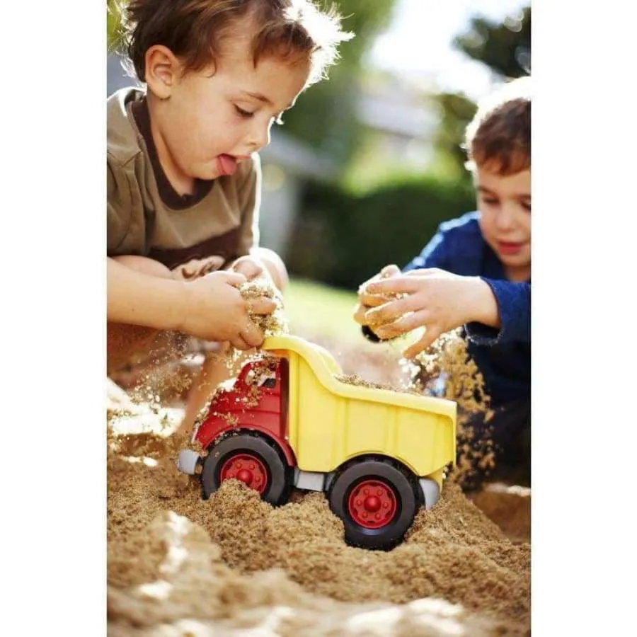 Green Toys Dump Truck Red/Yellow