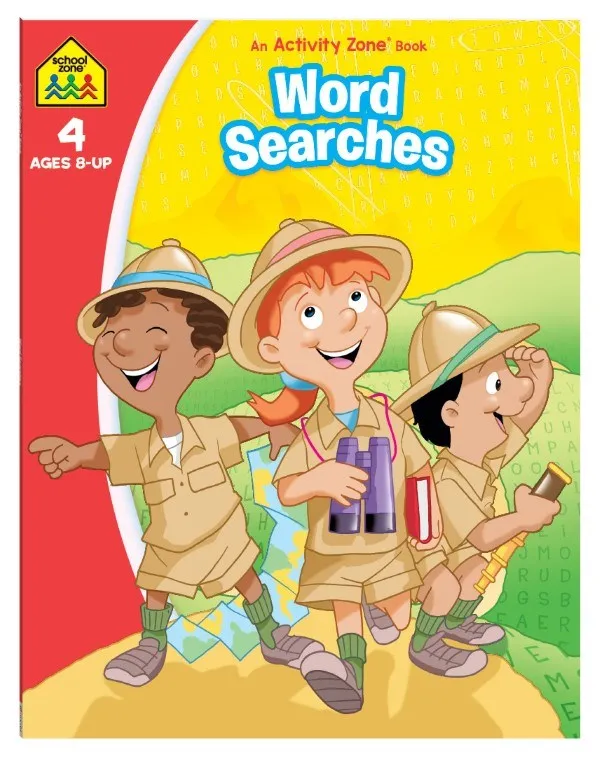 Hinkler School Zone Word Searches Activity Zone Book