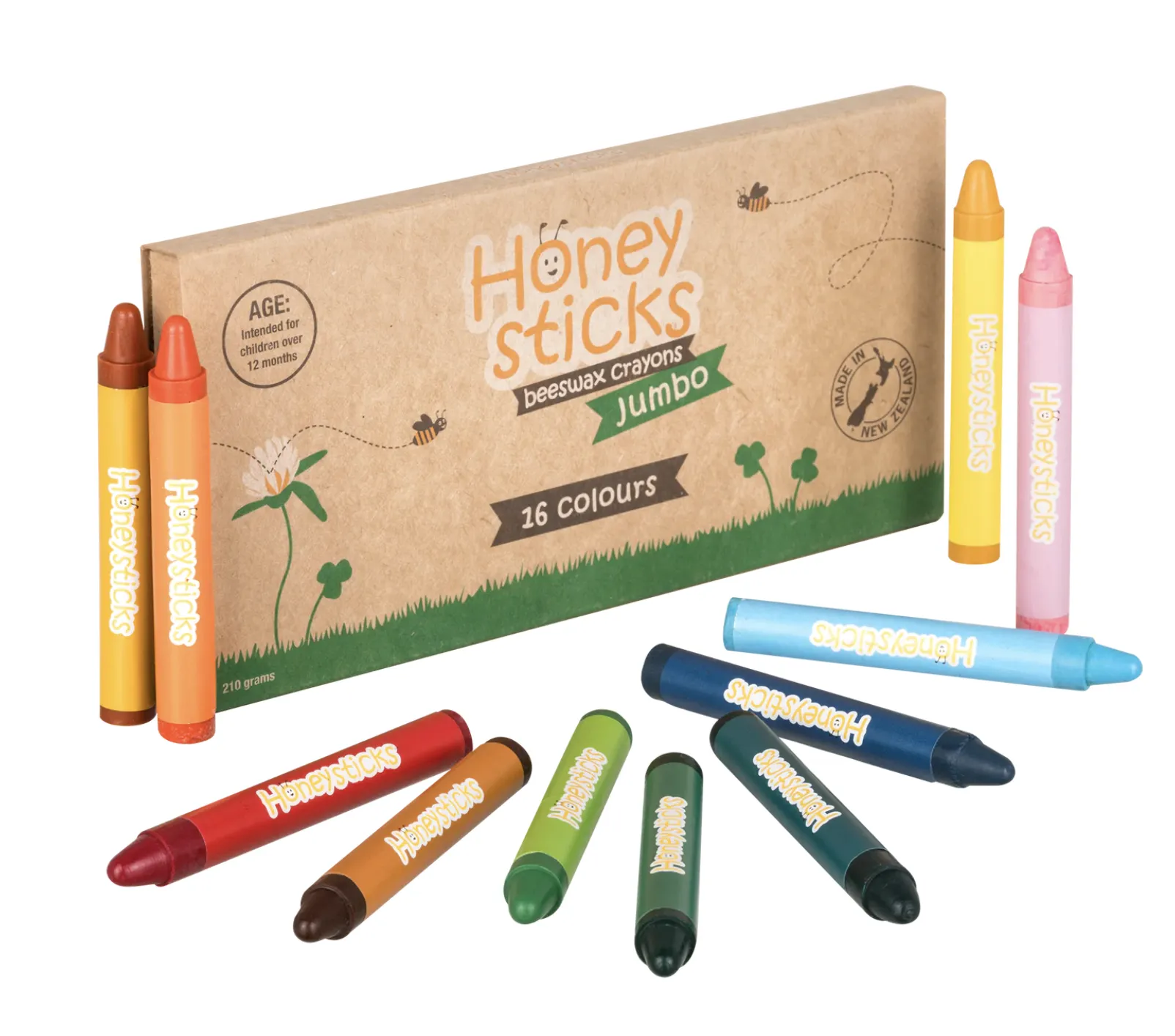 Honeysticks Jumbo’s 16 Pack