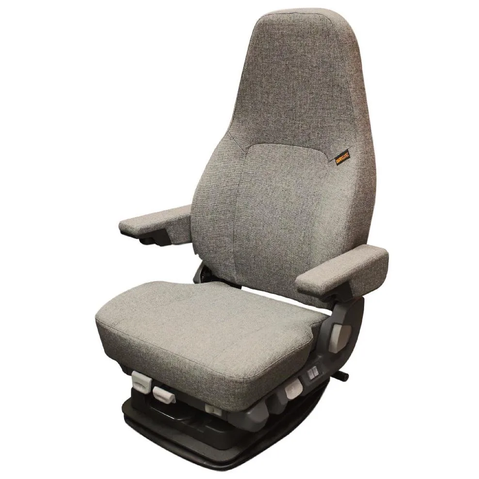 ISRI 5030/880 Premium Truck Seat in Gray Cloth with Heat, Cooling & Dual Arms - (PN 86774-52)