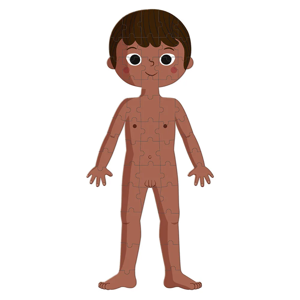 Janod Educational Puzzle Human Body- 4 puzzles