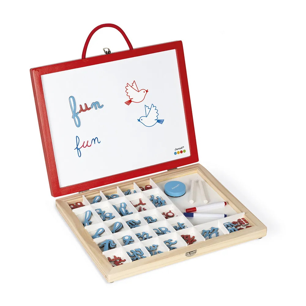 Janod Essential - 4-in-1 Letters leren