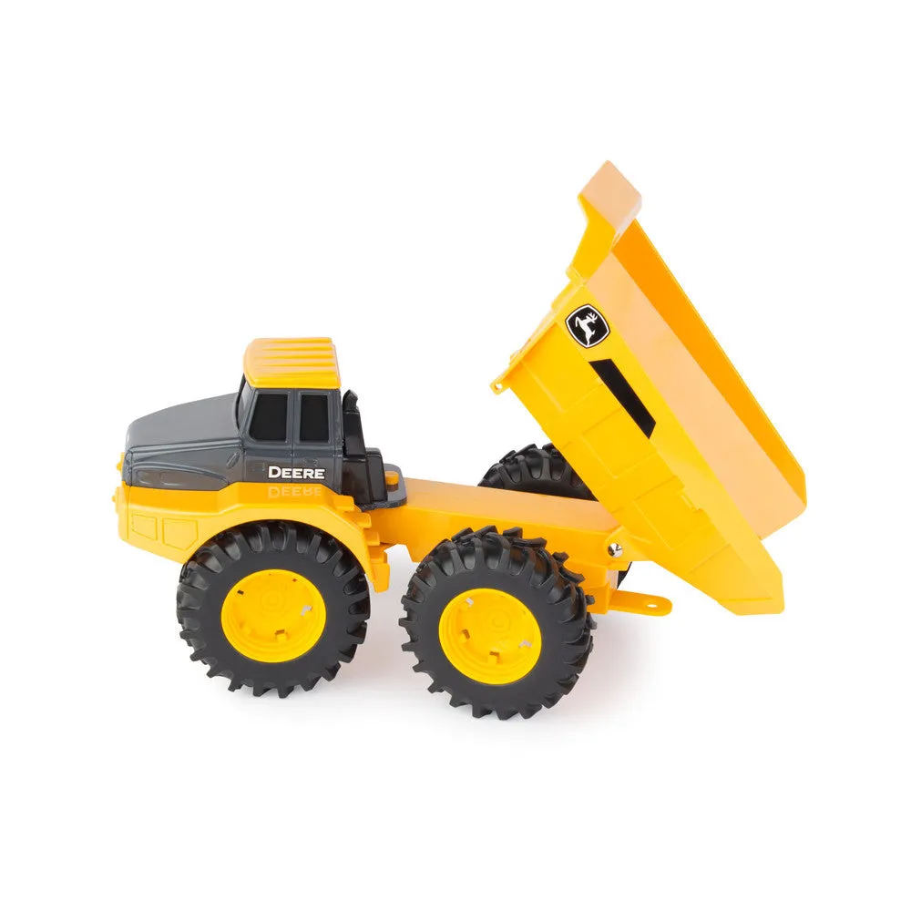 John Deere 28cm Dump Truck & Wheel Loader Toy Assortment