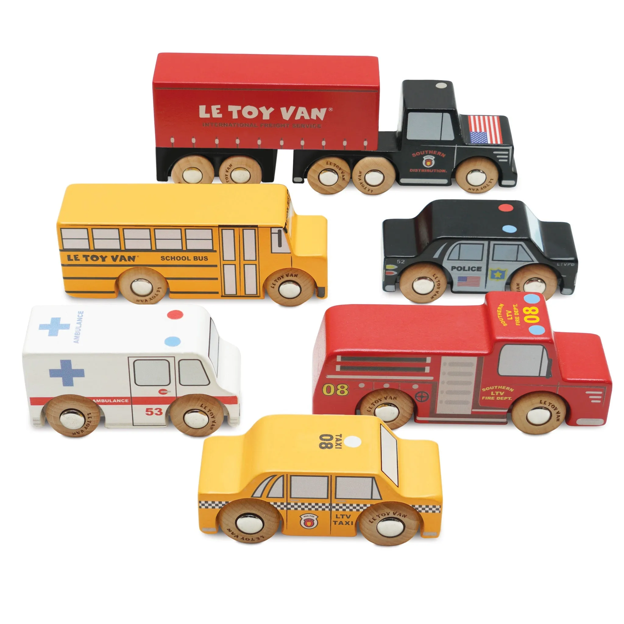 Le Toy Van New York Toy Car Set