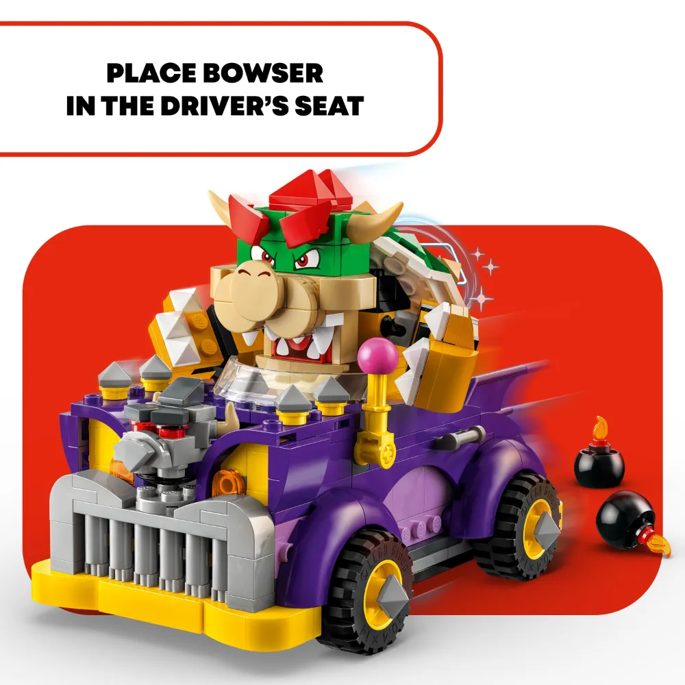 LEGO 71431 Super Mario Bowser's Muscle Car Expansion Set