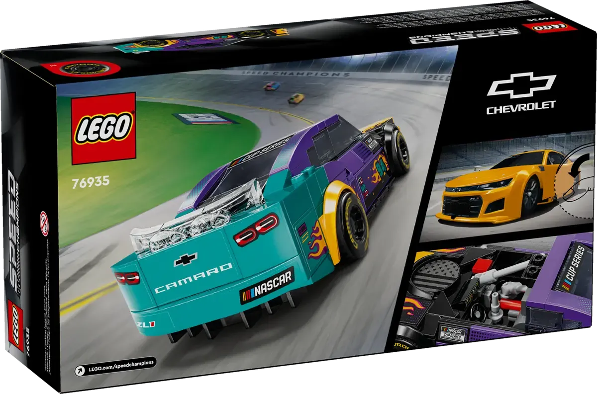 LEGO 76935: Speed Champions: NASCAR Next Gen Chevrolet Camaro ZL1