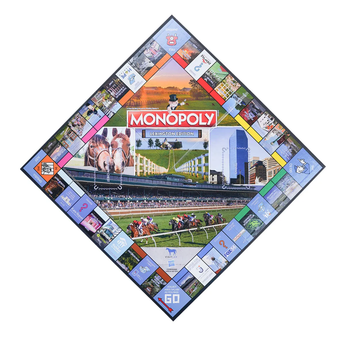 Lexington Edition Monopoly Board Game