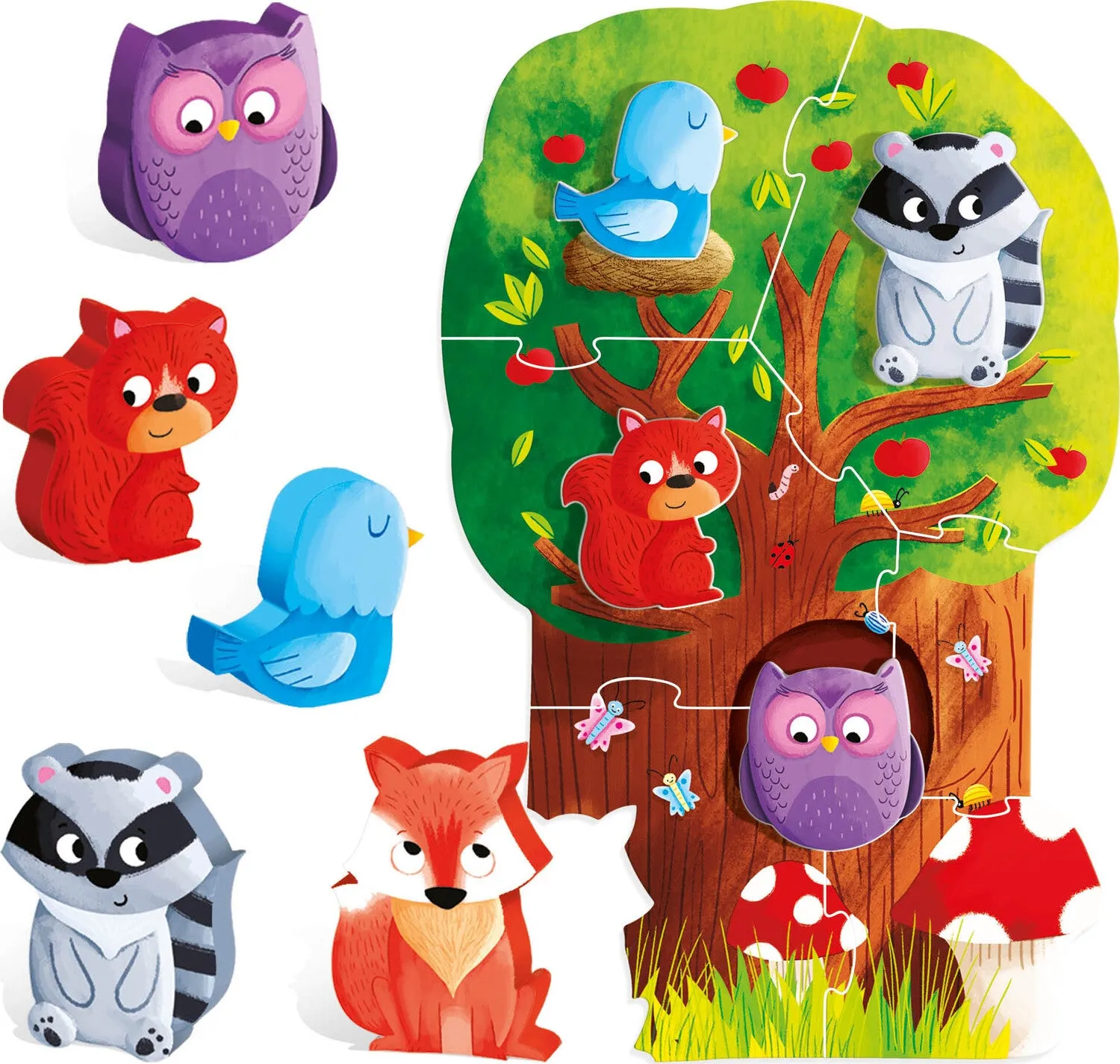 Montessori First Puzzle Forest