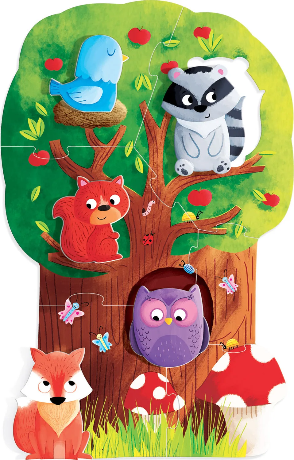 Montessori First Puzzle Forest