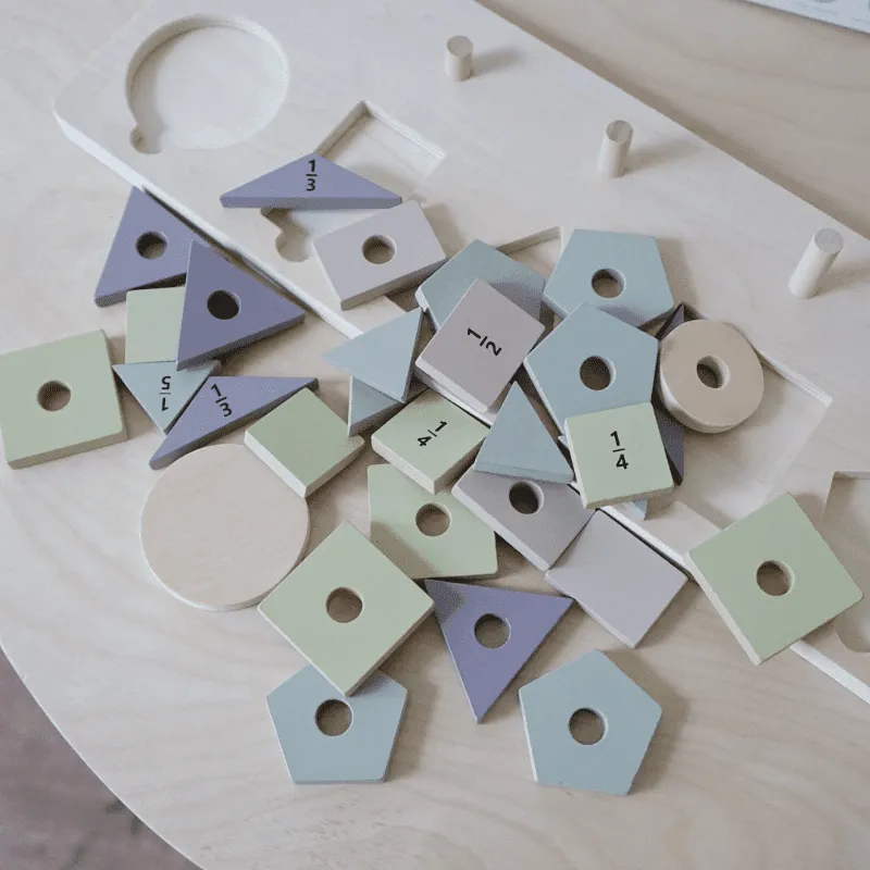 Montessori Wooden Geometric Shape Puzzle