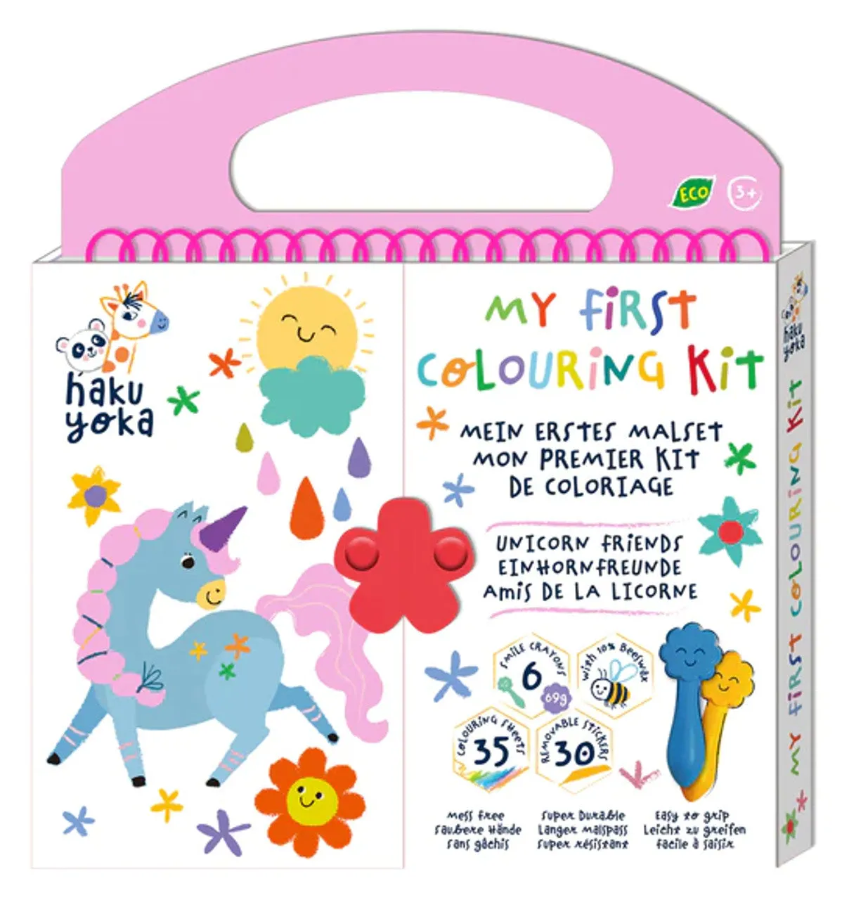 My First Colouring Kit Unicorn Friends