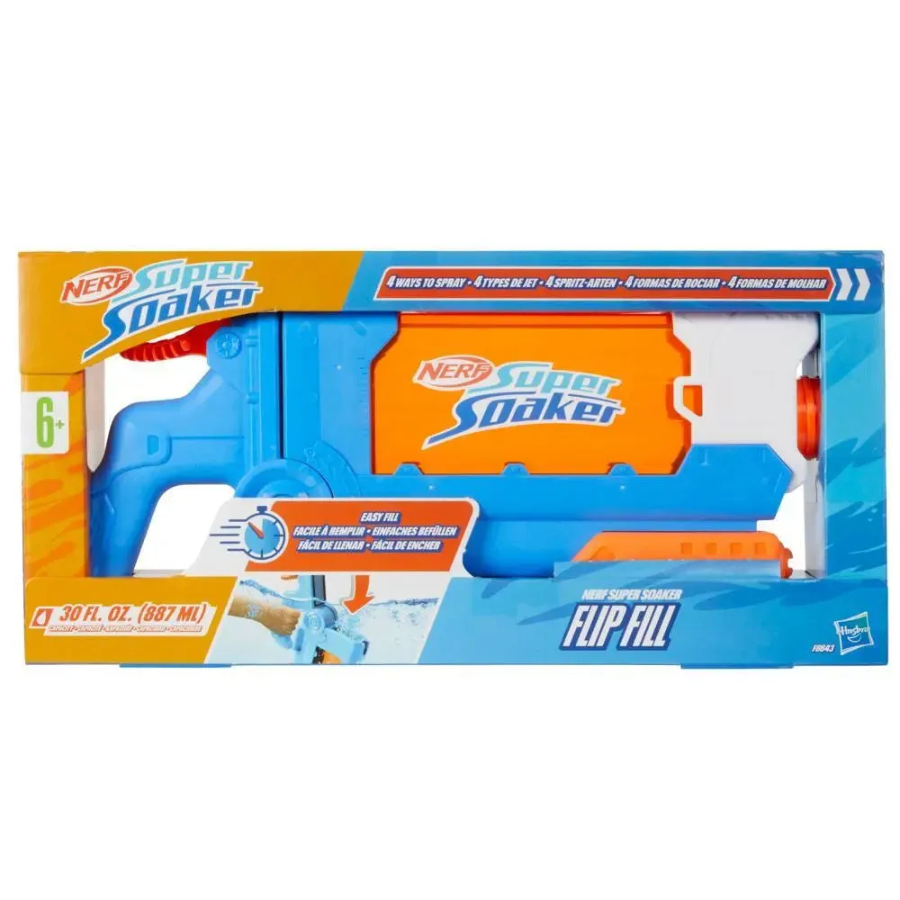 Nerf Super Soaker Flip Fill Water Blaster